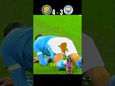 Ronaldo Injury Comeback vs Man City – Still The GOAT? 🐐#ronaldo #football #soccer