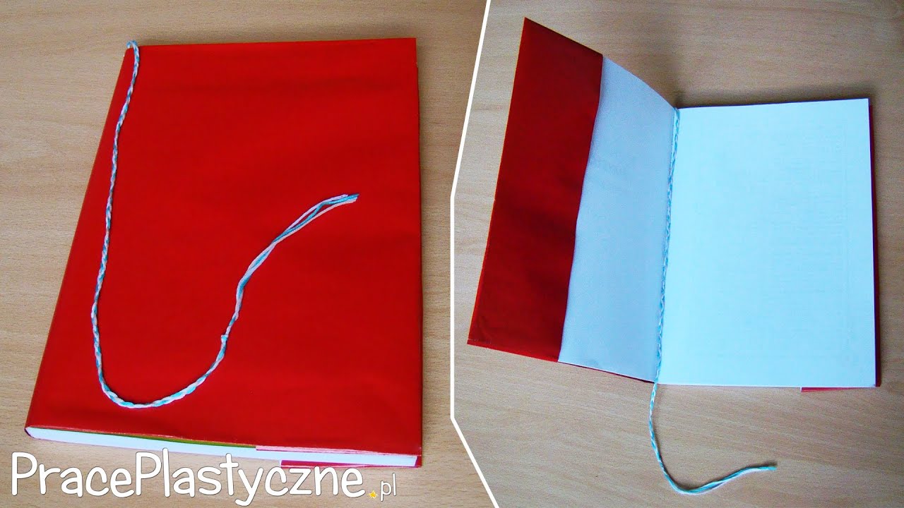 Jak zrobić okładkę na książkę z zakładką?