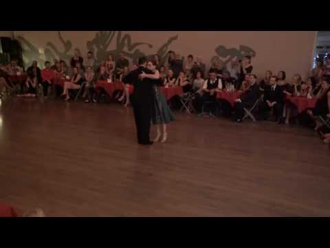  Esteban Moreno  and  Claudia Kodega  are  dancing  at  Russian Tango Congress  in  2016