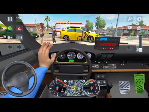 Luxury Classical Car City Driving 🚖👩‍🦰 Car Games Android 3D City Drive - Taxi Sim 2020