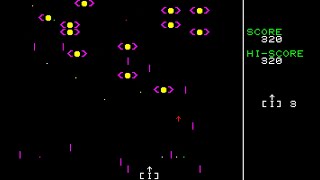 Sharp MZ-700 Game: Space Bird (1982)