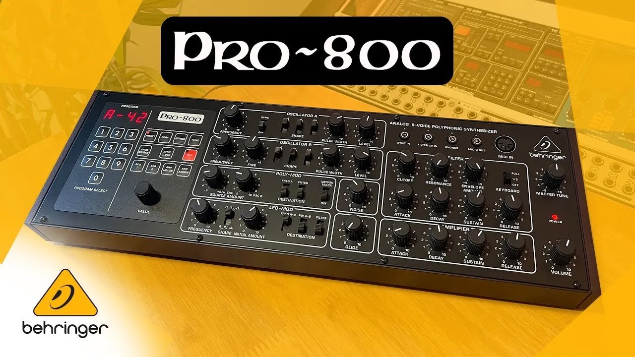 Introducing Behringer PRO-800 - YouTube