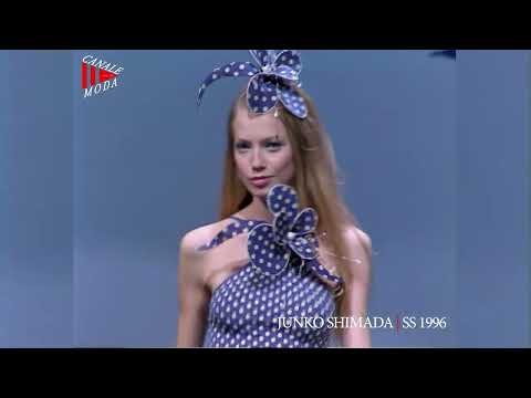 JUNKO SHIMADA Spring Summer 1996 Paris 4K - Canale Moda
