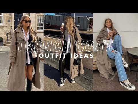 HOW TO STYLE A TRENCH COAT / 5 Everyday Outfit Ideas /...