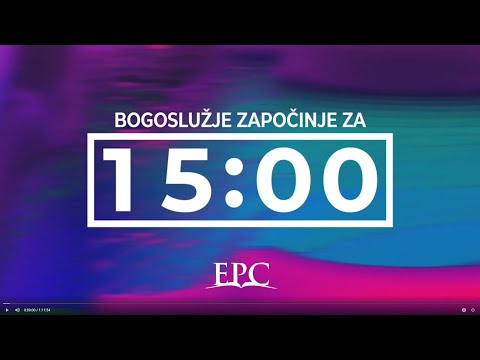 12.04.2020. Nedjelja 10h - Svečano uskršnje bogoslužje - EPC RH