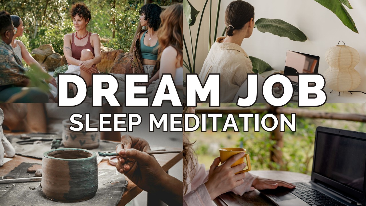 Manifest your DREAM JOB sleep meditation 💸😴✨ [Neville Goddard Style Meditation]