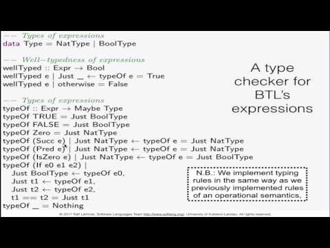 An introduction to type systems