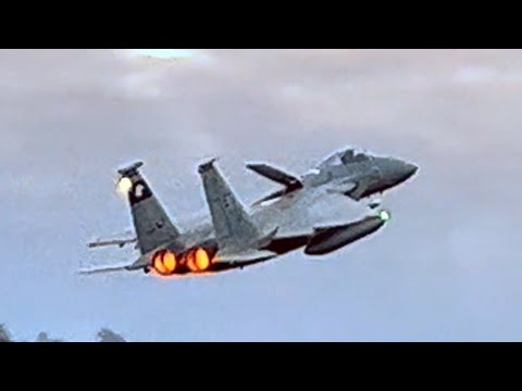 F15 with Afterburner & Reverse Thrust!