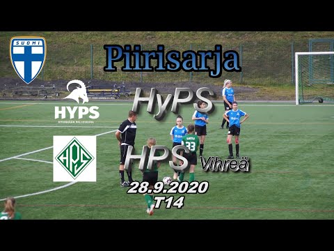 Piirisarja T14 8v8 HyPS Punainen - HPS Vihreä 28.9.2020