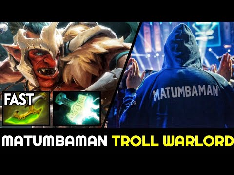 MATUMBAMAN Super Speed Troll Warlord with Fast Swift Blink 7.28 Dota 2