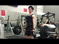 Deadlift 137.5kg (305 lb) for 4 reps | Road to 200kg