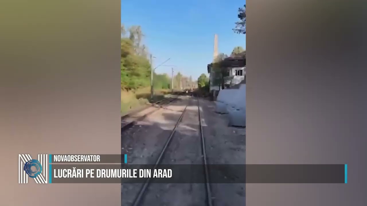 Continuă lucrările de modernizare a căii ferate