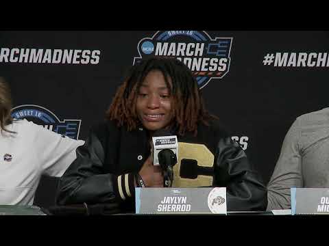 Colorado Sweet 16 Postgame Press Conference - 2024 NCAA Tournament