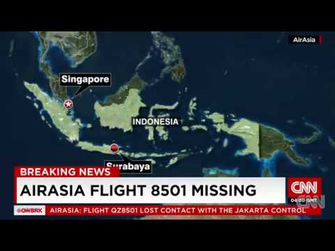 AirAsia flight 8501 missing