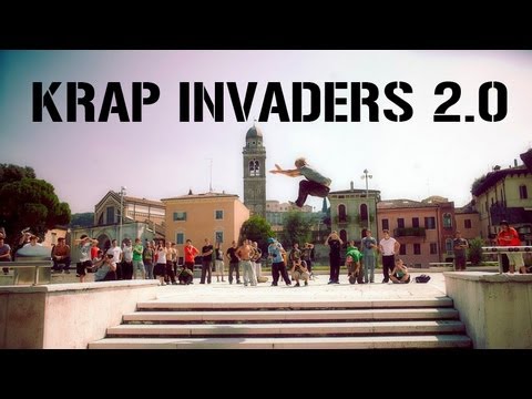 KRAP INVADERS 2.0 Freestyle festival 2011 video report - free running