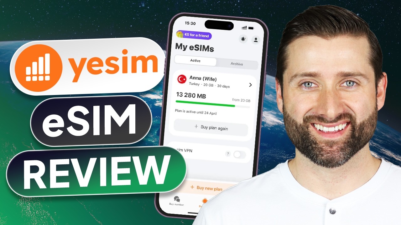 Yesim eSIM review | Global coverage & smart travel plans