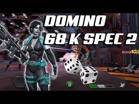 4/55 Domino 68 K Spec 2 | Insane Bleed Damage | Marvel Contest of Champions