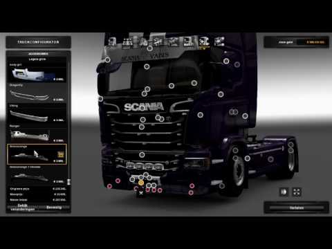 Scania v8 mega mod tuning