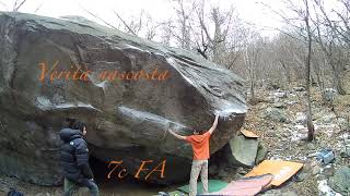 Video thumbnail of Verità nascosta, 7c. Chironico