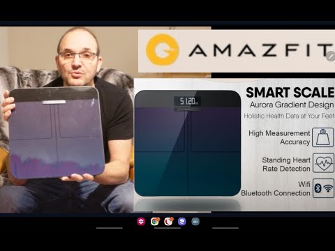 Amazfit smart scale, pèse personne Impédancemètre. #amazfit #foryou #pourtoi #test #unboxing