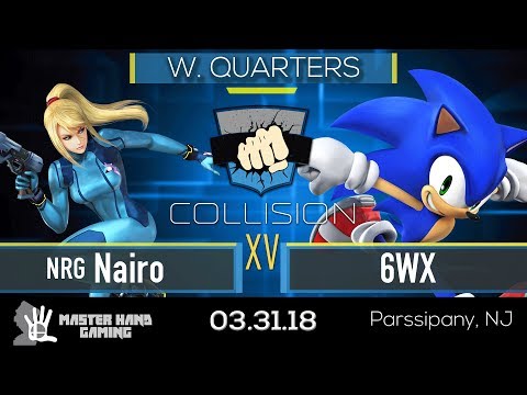 Collision XV -  NRG | Nairo (ZSS) vs 6WX (Sonic) - Winner's Quarters