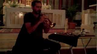 Mazen Kerbaj @ Our Lady of Lebanon Cathedral, Brooklyn 9-19-12