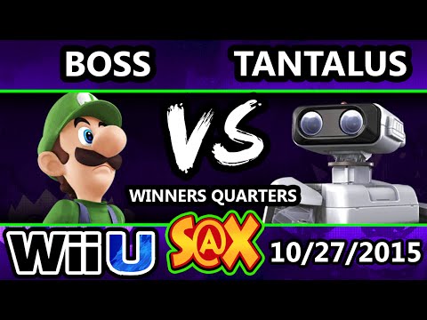 S@X 121 - VGBC | Tantalus (R.O.B.) Vs. Boss (Luigi) SSB4 Winners Quarters - Smash Wii U - Smash 4