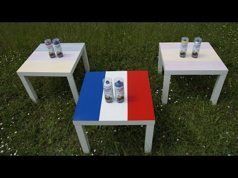 DUPLI-COLOR NEXT - EM 2021 Tische "Ikea Hack"