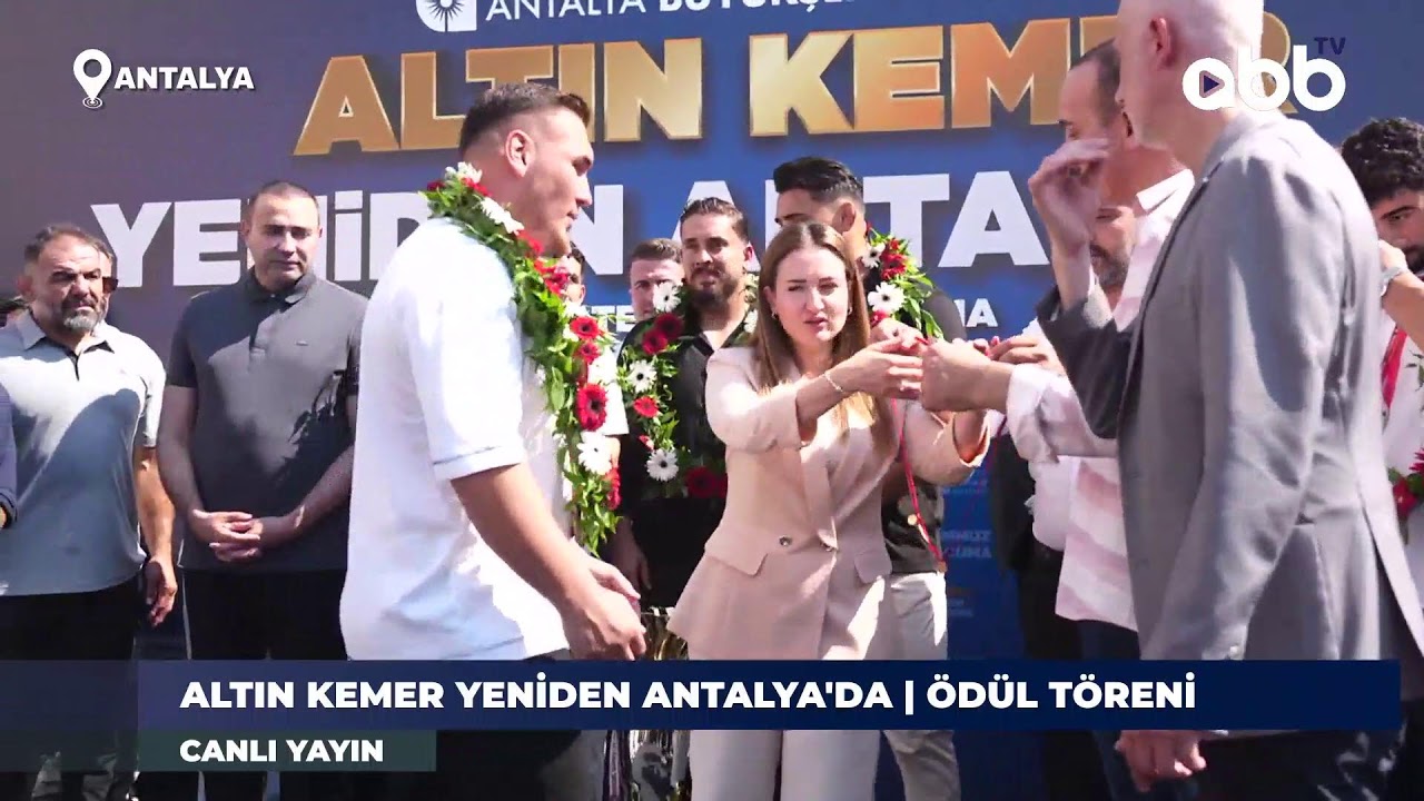 ALTIN KEMER YENİDEN ANTALYA’DA