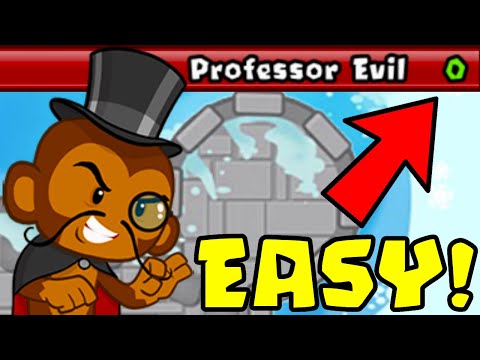 Easily Beat the NEW Professor Evil Challenge... (Bloons TD Battles)
