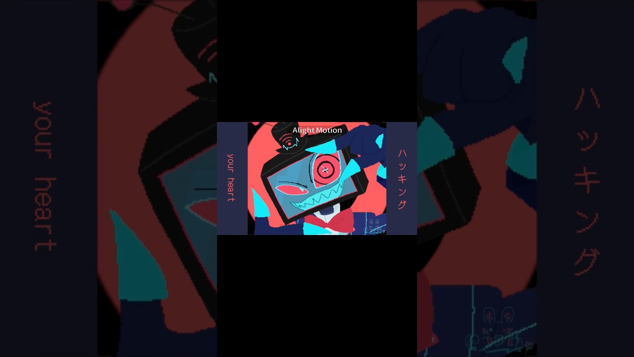 【Hazbin Hotel】君のココロをハッキング　#hazbinhotel #ハズビンホテル #alightmotion #flipaclip #animation