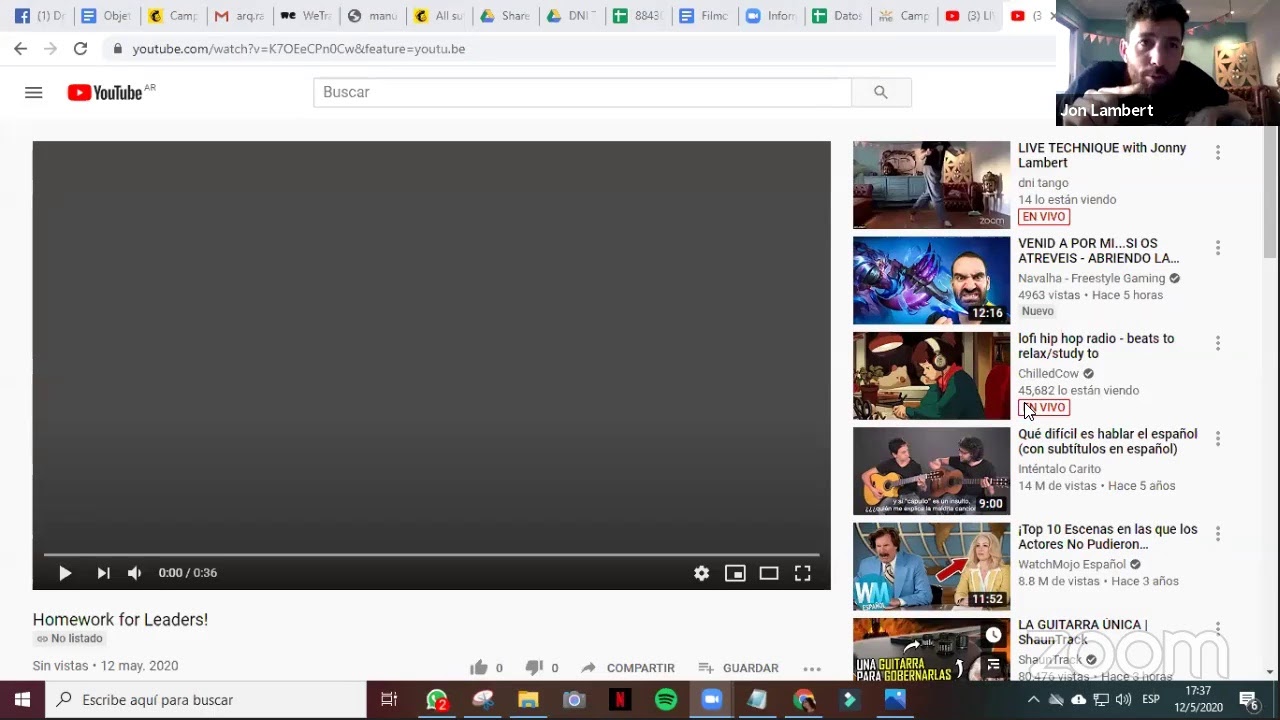 LIVE TECHNIQUE with Jonny Lambert