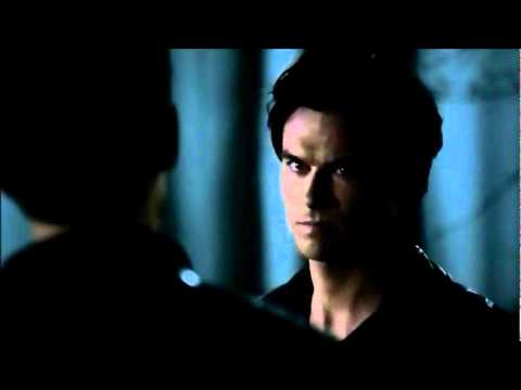 3x13 Damon loves Elena "I love her - "SO DO I" Vampire Diaries