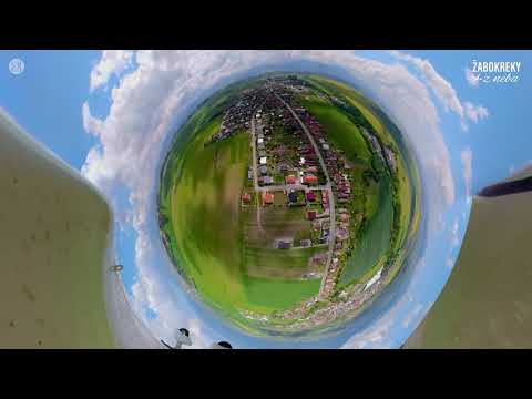 Letecké video - Žabokreky z neba