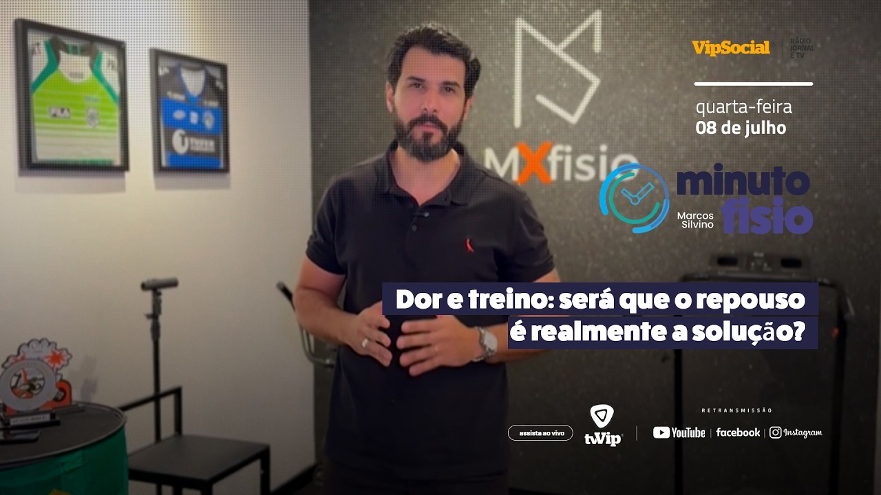 Dor não significa que você precisa parar tudo