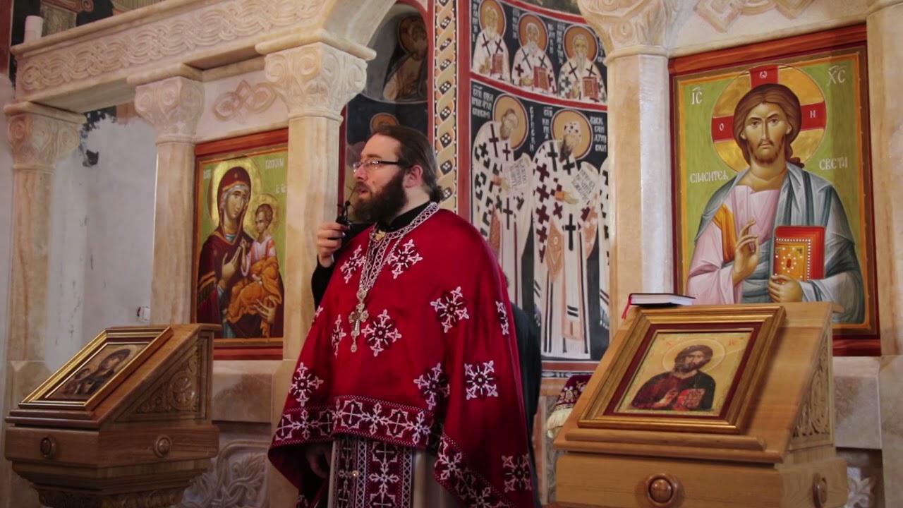 Беседа игумана Димитрија у 4. недеља Великог поста - Св. Јована Лествичника 2021. године