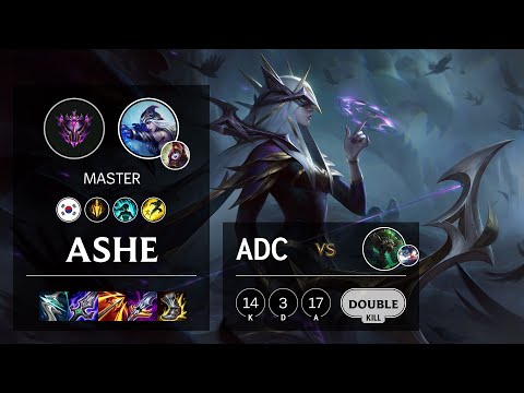 Ashe ADC vs Twitch - KR Master Patch 11.24