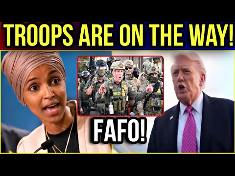 Ilhan Omar COLLAPSES IN FEAR as Trump Orders the TAKEOVER of Minnesota!!!