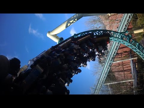 Colossus - Thorpe Park - Back Row (4K HD POV) - April 2025