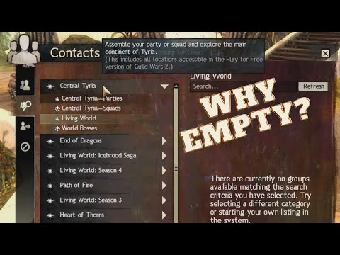 What is up with the LFG? | GW2