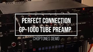 Video thumbnail for Lee Jackson Perfect Connection GP-1000 Tube Preamp | Playthrough Demo by ChoptonesOfficial