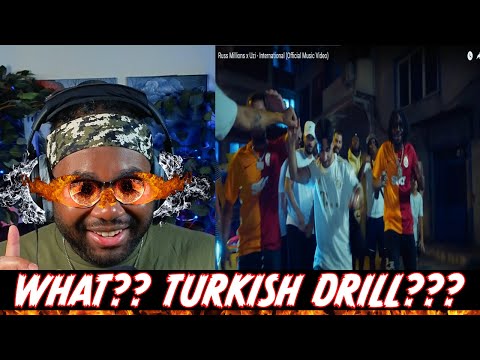 American REACTS To Russ Millions x Uzi - International (Official Music Video)