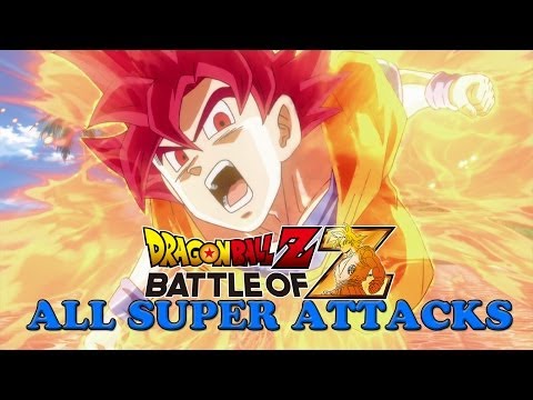 Dragon Ball Z Battle of Z All Specials (Super Attacks)