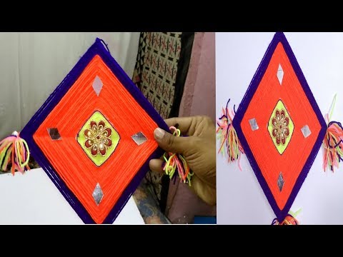 DIY easy Woolen Wall hanging for Home Decore Video