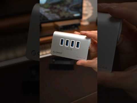 ORICO 4 PORT USB HUB #tech #technology #usbhub #p0wer0ftech
