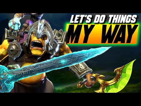 Can This WEIRD BUILD Break my ALCHEMIST LOSS STREAK?! - Grubby - Dota 2