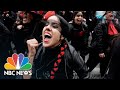 The Rapist Is You Women Flash Mob Protests Outside Harvey Weinstein Courthouse NBC News