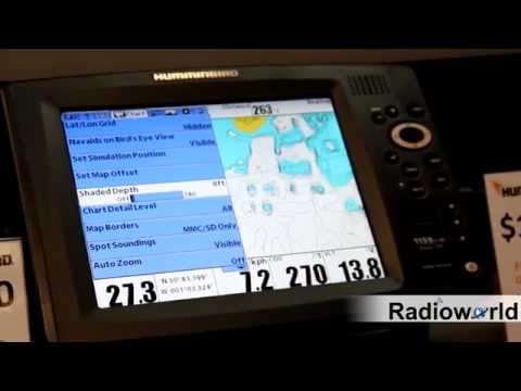 How To Set Navionics Shaded Depth on Humminbird GPS