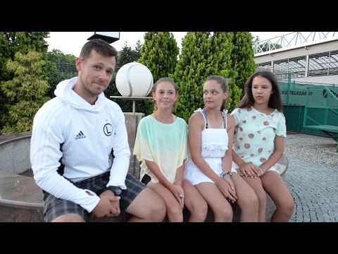 Dominika, Oliwia i Gabrysia - Prostejov Camp 2017