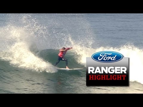 2012 Rip Curl Pro men's Round 2 - Heat 1 highlights presented by Ford Ranger